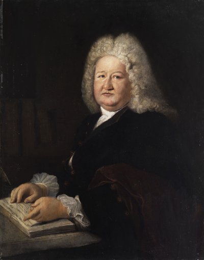 Retrato de Mathurin Veyssière de La Croze de Workshop of Antoine Pesne